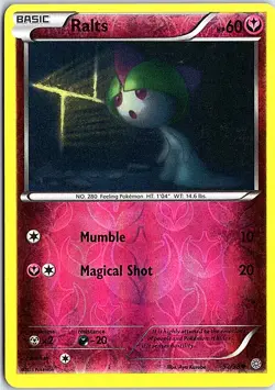 Ralts XY - Ancient Origins 52/98 LP Reverse Foil Pokemon - Image 1