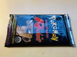 21.2g HeavyU! Wizards Of The Coast Pokemon Team Rocket 1st Edition Booster Pack - Image 4