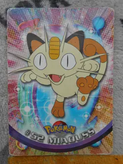 MIAOUSS #052 - TOPPS TV ANIMATION EDITION - POKEMON - BON ETAT - Image 1