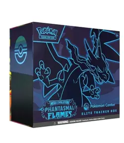 Pokemon Center Mega Evolution Phantasmal Flames Elite Trainer Box PRESALE! - Image 1