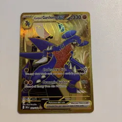 Pokemon TCG Cynthia's Garchomp EX 241/182 Destined Rivals - Image 1