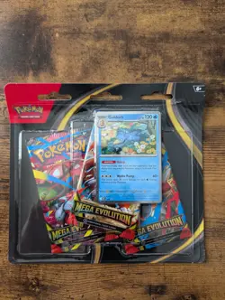 2x Pokemon Mega Evolution 3-Pack Blister Set - (Promo Psyduck And Golduck) - Image 2