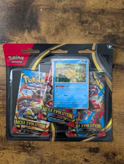 2x Pokemon Mega Evolution 3-Pack Blister Set - (Promo Psyduck And Golduck) - Image 3