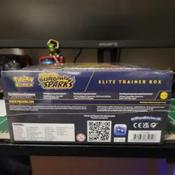 Pokemon TCG; Surging Sparks (SV08) Elite Trainer Box (ETB) - New, Factory Sealed - Image 4
