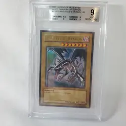 Yugioh Red-Eyes B Dragon LOB-070 1st Edition PSA BGS 9 (Beckett) NA English OG - Image 1