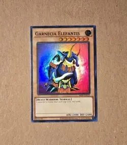 YUGIOH Garnecia Elefantis MRD-E125 Super Rare NM - Image 1