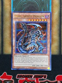 Yugioh Dark Armed Dragon DUSA-EN067 Ultra Rare 1st Ed LP - Image 1