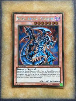 Yugioh Dark Armed Dragon PGLD-EN064 Gold Rare 1st Ed NM - Image 1