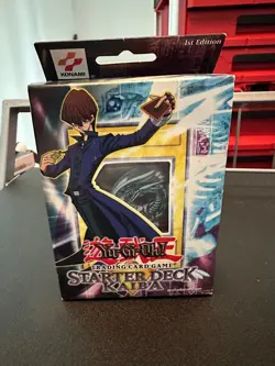 YUGIOH (Yugi,Kaiba,Joey,Pegasus) 2002-2003 First Edition English Starter Deck NM - Image 2