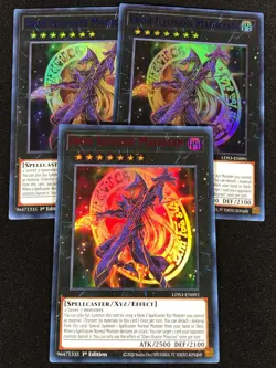 Yugioh Ebon Illusion Magician LDS3-EN091 1ST ULTRA x3 (NM) - Image 1