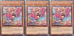 3x Live Twin Ki-sikil | RA04-EN035 | PCR | 1st Ed | NM | YuGiOh - Image 1