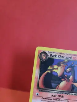 Pokemon Karte/card - Dark Charizard Glurak 21/82 - Rocket Set Rare - VG-Exc - Image 2