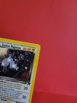 Pokemon Karte/card - Dunkles Magneton 11/82 Rocket Set Holo 1. Edition Near Mint - Image 3