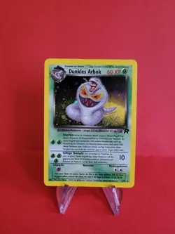 Pokemon Karte/card - Dunkles Arbok 2/82 - Rocket Set Holo - VG-Excellent - Image 1
