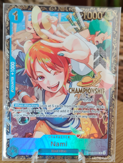 One Piece TCG - Nami - Regional Top 64 Prize Card - Image 1