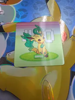Pokemon 3d Lenticular Card Leafeon - Image 1