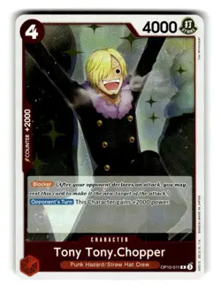 One Piece Card Tony Tony.Chopper Foil OP10-011 R - Image 1