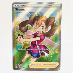 Pokemon Card TCG - Shauna 263/264 Full Art Trainer Fusion Strike Near Mint - Image 1