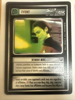 Star Trek CCG Starter Deck II 1998 Complete Eight-Card Pack Fresh Promo Set - Image 2
