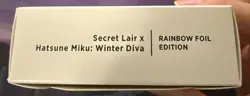 MTG Secret Lair x Hatsune Miku Winter Diva Rainbow Foil Anime SLD Swan Song HOT - Image 3