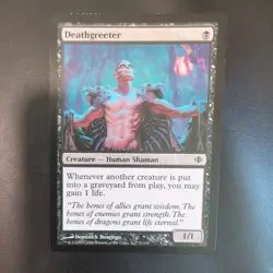 Deathgreeter LP Shards of Alara ALA MTG FREE SHIPPING - Image 1