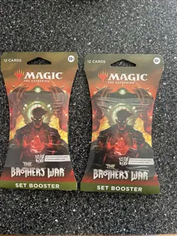 The Brothers' War - Set Booster Packs 2 - Magic MTG Trading Card Game TCG 1A - Image 1