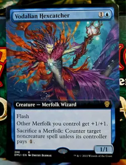 magic the gathering - Vodalian Hexcatcher - Creature - Merfold Wizard - Rare - Image 1