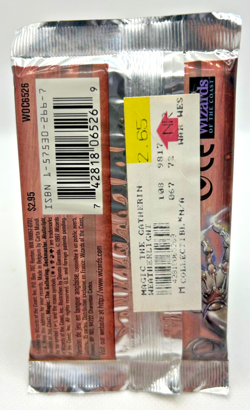 NEW / SEALED MTG Magic the Gathering Weatherlight Booster Pack 742818065269 - Image 2