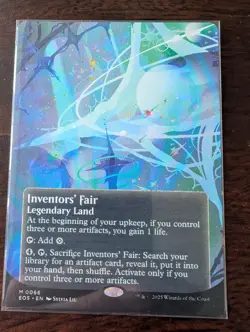 Inventors' Fair Borderless (0066) - Edge of Eternities: Stellar Sights MTG - Image 1