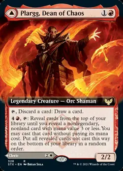 Plargg, Dean of Chaos // Augusta, Dean of Order (Extended) [Strixhaven: School - Image 1