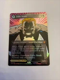 Eddie Brock (0233) (Borderless) Marvel's Spider-Man Foil - Image 1