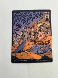 MTG Spiteful Banditry Borderless Poster Lord of the Rings: Tales of Middle-Earth - Image 1