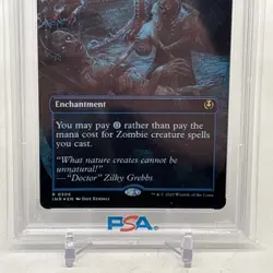 2025 Magic The Gathering Rooftop Storm Borderless Foil PSA 10! - Image 2