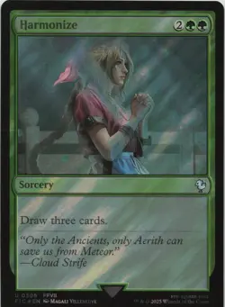 Harmonize (Surge Foil) - FOIL - U Commander: FINAL FANTASY 308 - MTG - Image 1
