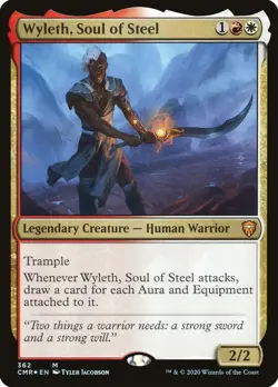 MTG - Wyleth, Soul of Steel (Foil) - Commander Legends - X1 - (LP) - - Image 1