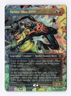 Spider-Man 2099 (Borderless) (Foil) 0205 (R) MTG Marvel's Spider-Man (SPM) - Image 1
