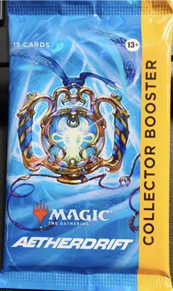 Magic The Gathering Aetherdrift 15-Cards Collector Booster ** NEW/SEALED ** - Image 1