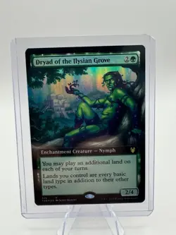 Near Mint Foil Dryad of the Ilysian Grove (Extended Art) Theros Beyond Death - Image 2