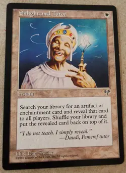 Enlightened Tutor - Mirage Regular - Mtg - Image 1