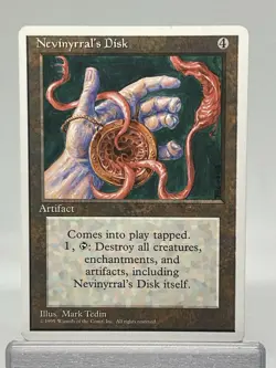 MTG Nevinyrral's Disk 4th Edition Magic: the Gathering (A) - Image 1
