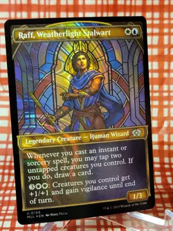 Raff, Weatherlight Stalwart Foil Halo - MUL - Multiverse Legends - Image 2