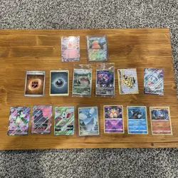 47 Pokemon Cards Lot ENG + JP Promos, Full Art, EX, V Star, Radiant, V Max, V - Image 3