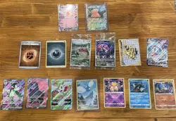 47 Pokemon Cards Lot ENG + JP Promos, Full Art, EX, V Star, Radiant, V Max, V - Image 4