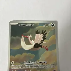 Pokemon Card TCG: Bombirdier Illustration Rare 219/198 - Scarlet & Violet VGC - Image 2