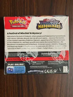 Pokemon TCG: Scarlet & Violet Twilight Masquerade Factory Sealed Booster Box - Image 2