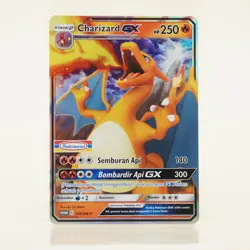 Pokemon - Charizard GX 159/SM-P - Indomaret Promo - Holo - Indonesisch - NM - Image 1