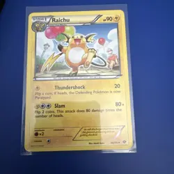 Pokemon TCG Raichu Next Destinies 40/99 Regular Uncommon - Image 1