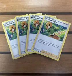 Gardenias Vigor 143/189 - Astral Radiance - Pokemon TCG - Pkayset x 4 - Image 1