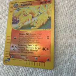 Pokemon TCG: Ninetails Aquapolis #25/147 Reverse Holo NM/LP Condition - Image 2