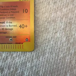 Pokemon TCG: Ninetails Aquapolis #25/147 Reverse Holo NM/LP Condition - Image 5